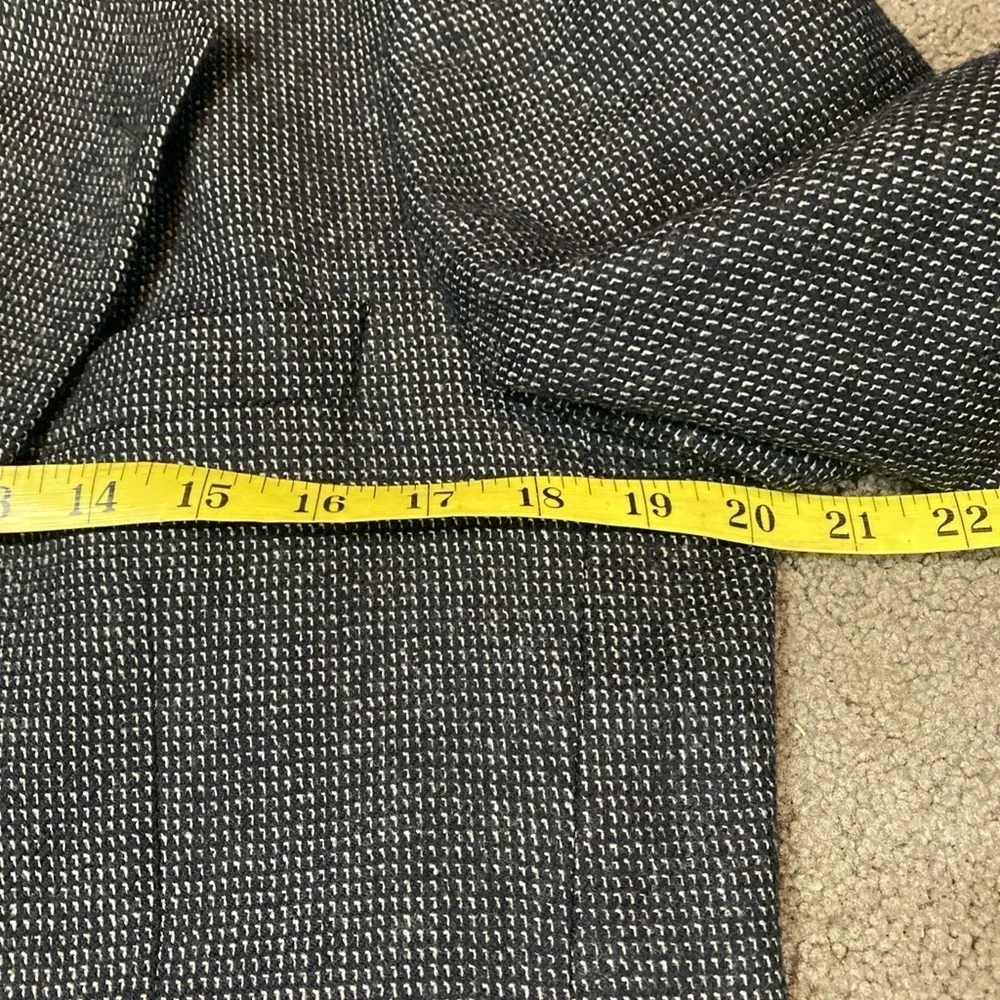 VTG Yves Saint Laurent Wool Blazer Mens Black  Made in France See Photo Measure
